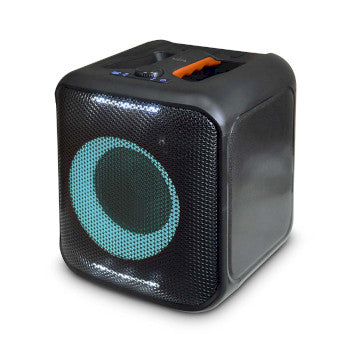 Bluetooth® Party Speaker | Maximum battery play time: 5 hrs | 150 W | Carrying handle | Party lights | Linkable | Equalizer | Black / Orange Bluetooth® Party Speaker | Maximum battery play time: 5 hrs | 150 W | Carrying handle | Party lights | Linkable | Equalizer | Black / Orange